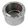 9 BOLT POLISHED BILLET ALUMINUM STEERING WHEEL HUB ADAPTER FOR 8992 TOYOTA