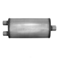 MUFFLER XLERATOR OVAL 3IN ID/OD C/D 28IN OAL SS