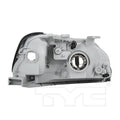 LH HEADLAMP ASSY COMPOSITE INCLUDES SIDE MARKER LAMP HONDA CIVIC 19992000 CAPA