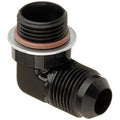 #8 Male Flare to #8 ORB 90 Degree Fitting
