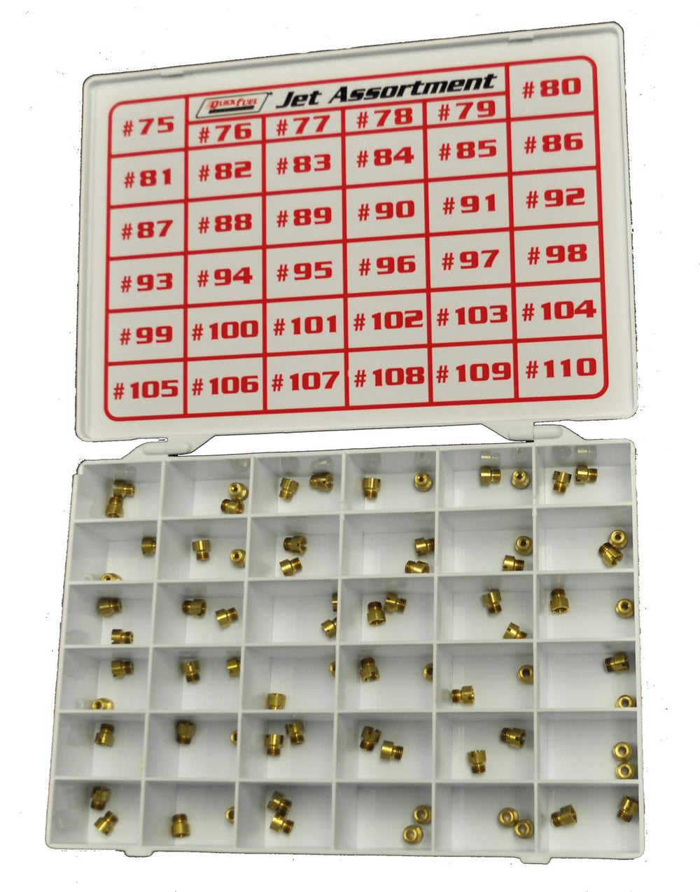 GAS JET ASSORTMENT 75 THRU 110 (2 EACH)