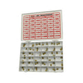 GAS JET ASSORTMENT 75 THRU 110 (2 EACH)