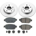 Power Stop 17-18 Mazda 3 Rear Z17 Evolution Geomet Coated Brake Kit