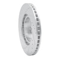 R1 17-23 Subaru Impreza Front Right Drilled & Slotted Silver Brake Rotor