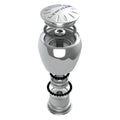 POLISHED SS KNOB W/RIM CLAMP