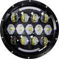 7IN RD BLK LED HDLT-RNG LT SGL