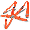 5 Pt 3inch Seat Belt Harness Cam Lock- Orange