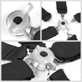 5 Pt 3inch Seat Belt Harness Cam Lock- Black