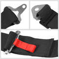 5 Pt 3inch Seat Belt Harness Cam Lock- Black