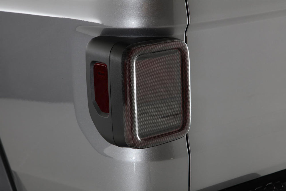 TAILLIGHT COVER 2PC CARBON FIBER