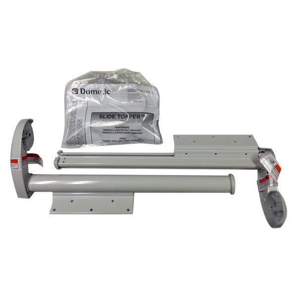BRACKET KIT SLIDE TOPPER STANDARD TALL WHITE