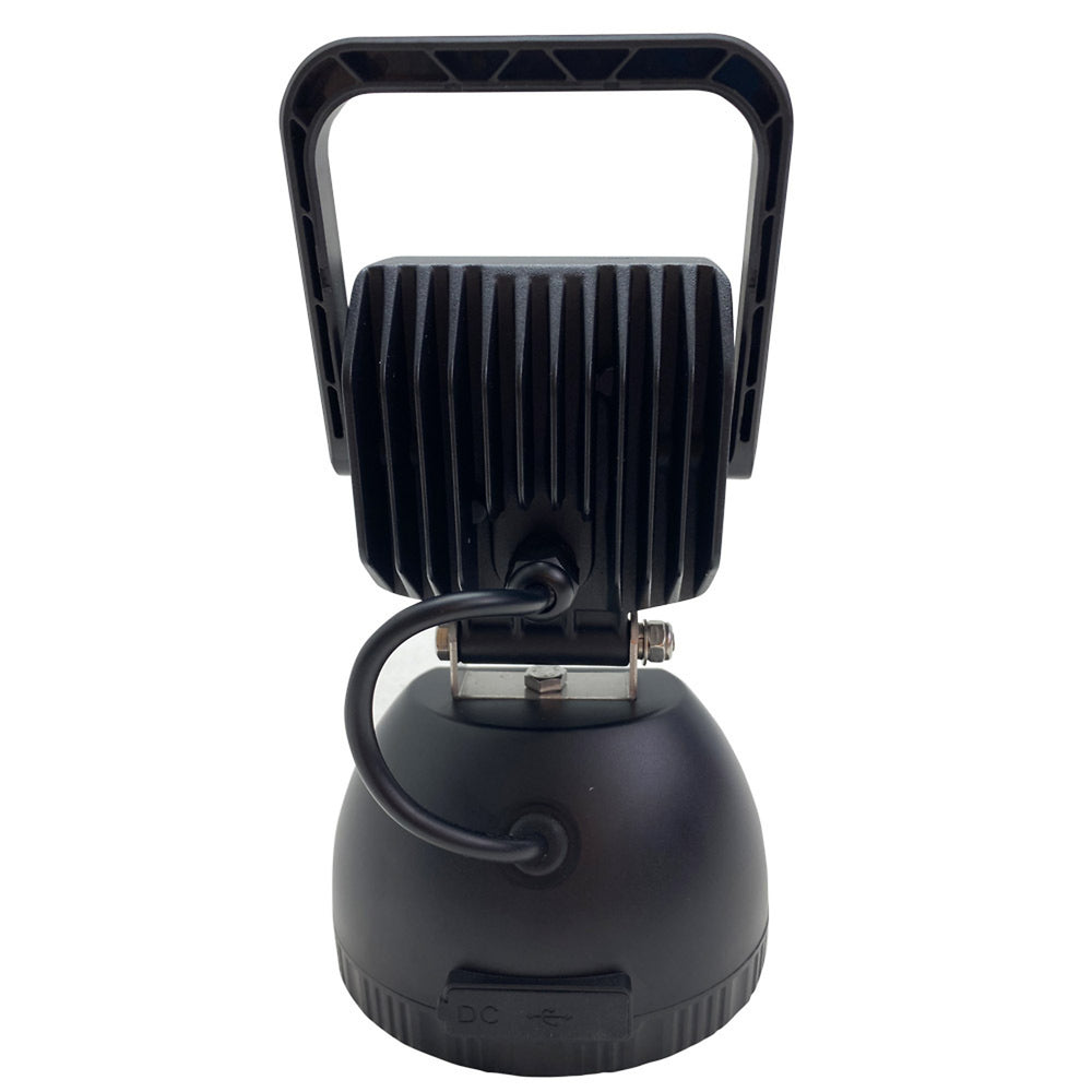 RACE SPORT PORTABLE MAGNETIC 16W 1500LM 12000AHM LIION RECHARGEABLE LED WORK L
