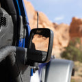 97C WRANGLER EZ4X4 EZ RECTANGLE DUEL PLACE MIRRORS(2)PK L & R FOR EZ4X4 DOORS
