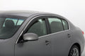 Low Profile Ventvisor Deflector Smoke with Chrome Trim Outside Mount 6 Piece For 2007-2011 CR-V Husky Liners