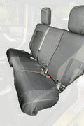 Elite Ballistic Seat Cover, Rear, Black; 07-10 Wrangler JKU, 4 Door