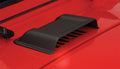 ~(0.9 lbs. 16X8X7)~ TRAIL ARMOR 1998-2018 JEEP WRANGLER HOOD SCOOP (SMOOTH ABS) BLACK