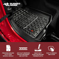 Rugged Ridge Floor Liner Front Black 2007-2013 Chevrolet Silverado / GMC Sierra 1500