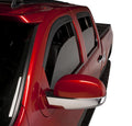 Low Profile Ventvisor Deflector Smoke with Chrome Trim Outside Mount 4 Piece For 2007-2011 Camry Husky Liners
