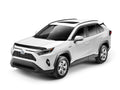 Low Profile Ventvisor Deflector Smoke with Chrome Trim Outside Mount 4 Piece For 2019-2025 RAV4 Husky Liners