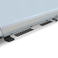 05C TACOMA DOUBLE CAB RUNNING BOARDS STEPS 6IN OEM STYLE SLIDE TRACK BRUSHED ALUMINUM
