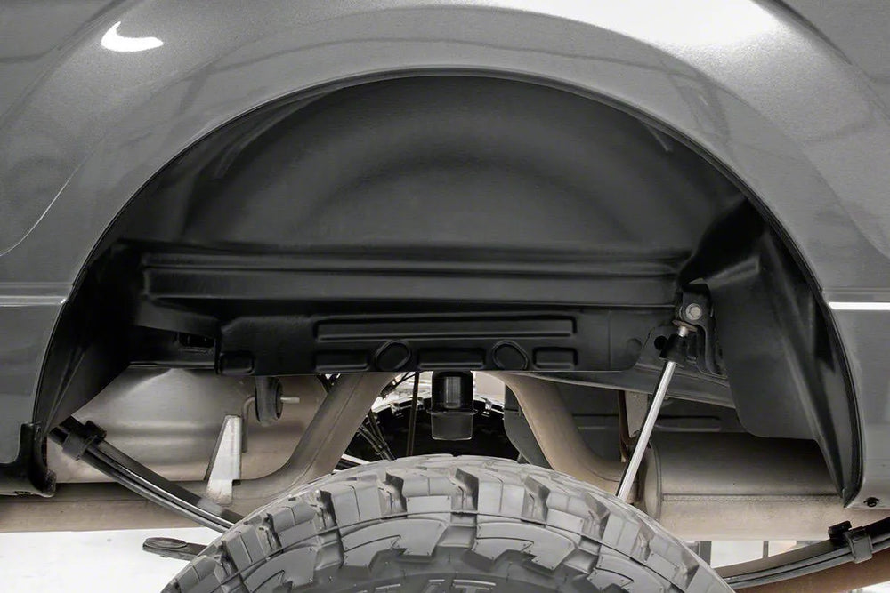 Rough Country Rear Wheel Well Liners Ford F-250 F-350 Super Duty 2WD 4WD (2009-2016) 4509A