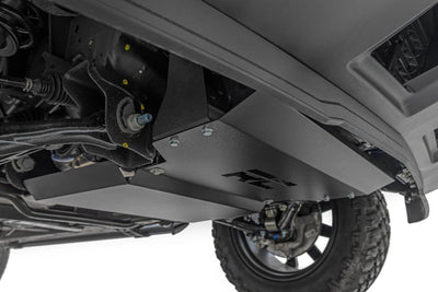 Rough Country silver skid plate