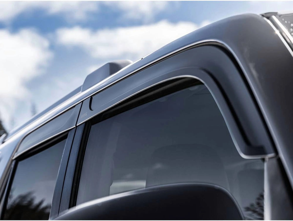 25C SORENTO VENTVISOR LOW PRO CHROME TRIM/SMOKE 4PC