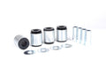 Control arm - upper bushing 4 Shell Bushings 4 Tubes 4 Washers Install Guide Grease