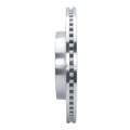 R1 19-25 Toyota Corolla (Mexico) Front Left Drilled & Slotted Silver Brake Rotor