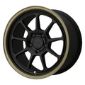 MR135 18X9.5 5X4.5 M-BLK BRZ-LP 35MM