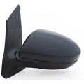 1112 MAZDA 2 LH POWER FOLDAWAY OE MIRROR BLACK PTM COVER