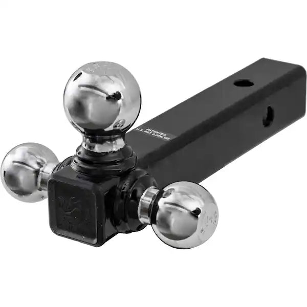 TRIBALL MOUNT 17/8IN 2IN 25/16IN CHROME BALLS