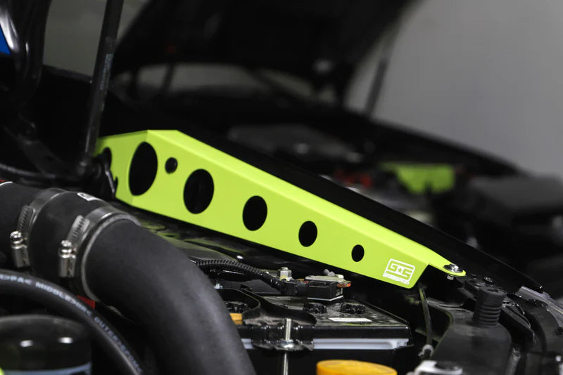 GrimmSpeed 15+ Subaru WRX/STI Fender Shroud - Neon Green Powdercoat