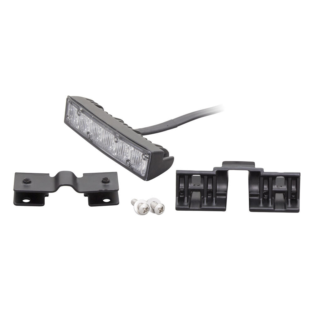 6-LED GRILLE MARKER LIGHTS - AMBER - MUNICIPALITY SERIES