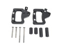 Black Aluminum Grab Handles 07 18 Jeep Wrangler JK Front 2/4 Door Smittybilt