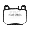 EBC 00-01 Mercedes-Benz M-Class (ML) ML430 4.3 Greenstuff Rear Brake Pads