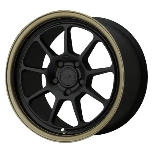 MR135 18X9.5 5X112 M-BLK BRZ-LP 25MM