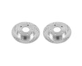 Power Stop 14-18 Mazda 3 Rear Evolution Drilled & Slotted Rotors - Pair