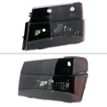 CHEVY COLADO GMC CANYON H.L PARKING/SIGNAL LIGHTS-BLK HOUSING SMK LENS