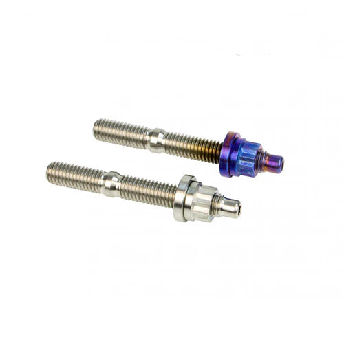 BLOX Racing Xtreme Titanium Intake/Exhaust Manifold Studs Burnt 45mm 8-Piece Kit