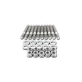 BLOX Racing Xtreme Titanium Intake/Exhaust Manifold Studs Burnt 45mm 8-Piece Kit