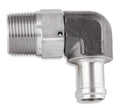 SS 90 DEG 5/8 AN BARB TO 1/2 NPT SWIVEL