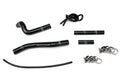 HPS Performance Black Reinforced Silicone Radiator Hose Kit for Suzuki 01-08 RM125 2 Stroke