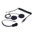Rugged Radios Peltor 4-Conductor Helmet Kits Mic / 1/8 Ear Bud Jack / Coil Cord / Straight