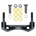 Wilwood Caliper Mounting Kit w/Bracket-Billet Narrow Dynalite Radial Mount 10.50in Rotor Sprint