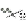Torque Solution Short Shifter/Base Bushing Combo: Mitsubishi Evo X 08-14