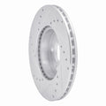 DFC 90-05 Buick Skylark Front Right Drilled & Slotted Silver Brake Rotor