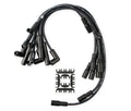 Spark Plug Wire Set Extreme 9000 Black Ceramic Boot Chevy/Gmc Truck 4.3L V6 This Custom Fit Black Ceramic Boot Spark Plug Wire Set Fits 1995-2001 Chevy / Gmc 4.3L V6 ACCEL