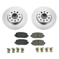 Power Stop 17-19 Jeep Compass Rear Z17 Evolution Geomet Coated Brake Kit