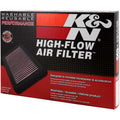 K&N Engineering air filter detail